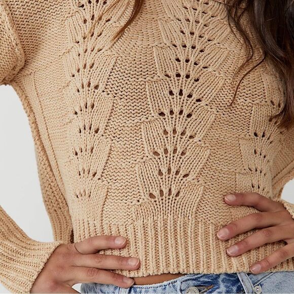 Free People Bell Song Pullover Small - Picture 2 of 9